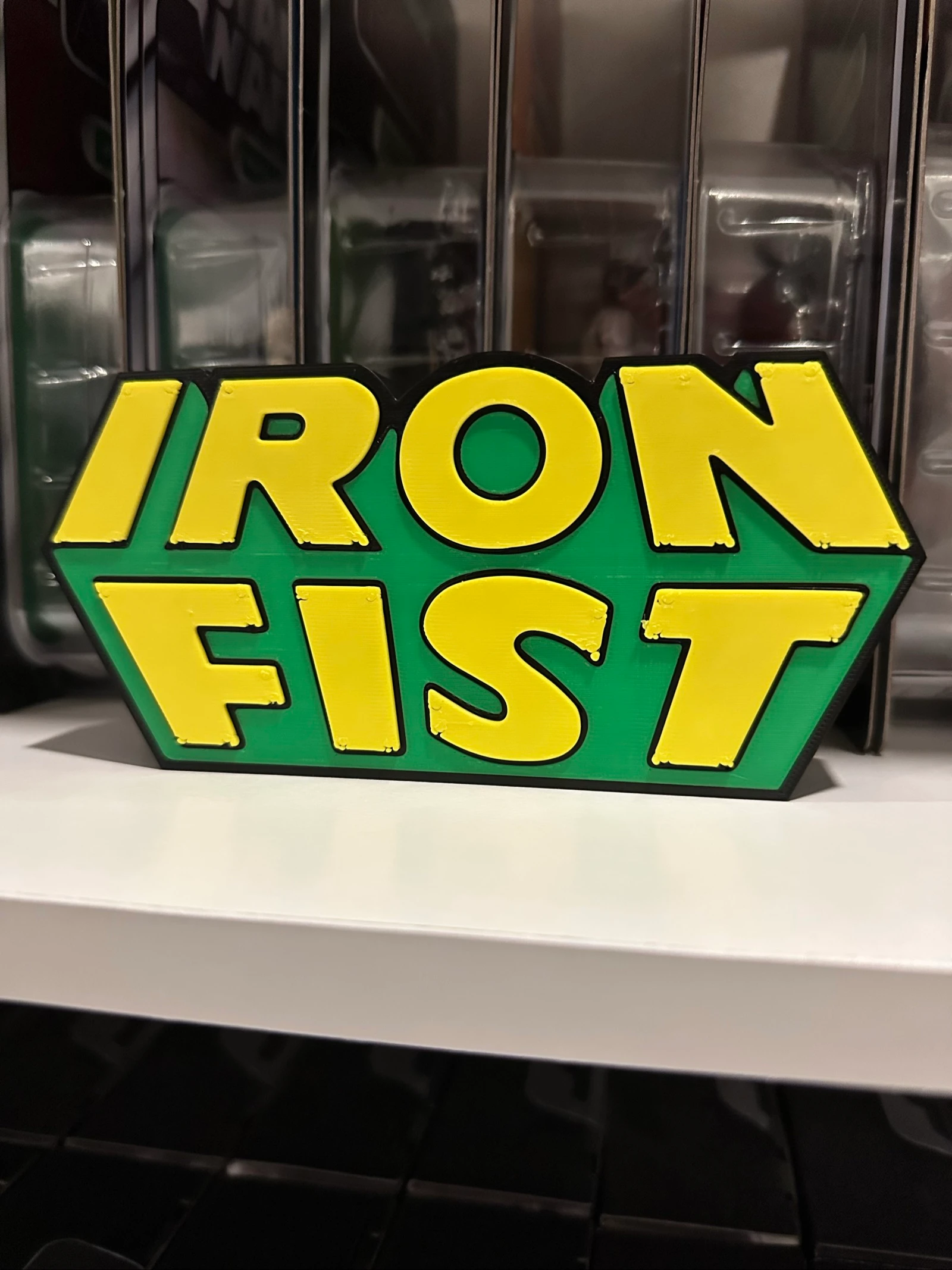 Iron Fist 3D-logo – photo 3